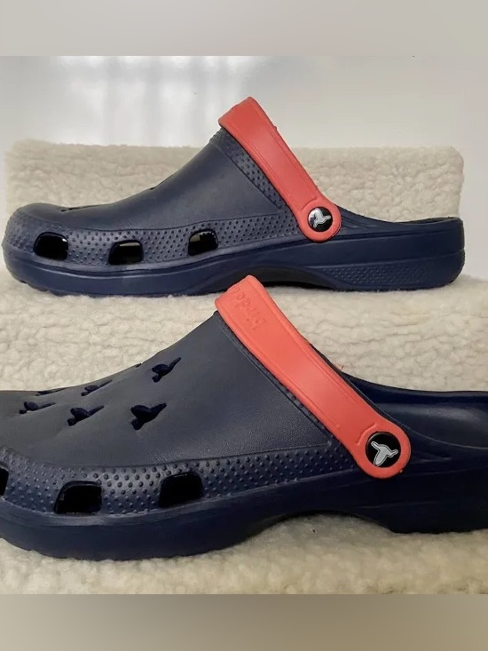 Birddogs Navy “Croc” Sandals